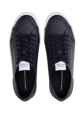 Scarpe Tommy Hilfiger Core Corporate blu marino per uomo