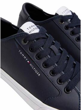 Scarpe Tommy Hilfiger Core Corporate blu marino per uomo