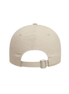 Cappello New Era Outline beige per uomo e donna