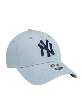 Cappello New Era Metallic Logo blu per donna