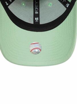 Cappellino New Era NOS league verde menta per donna