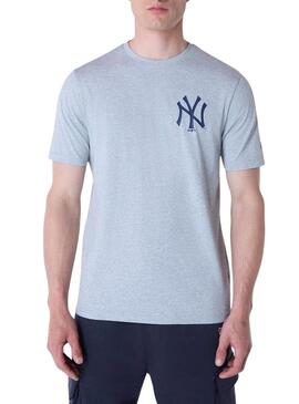 Maglietta New Era Yankees grigia per uomo