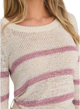 Maglia Only Geena beige per donna