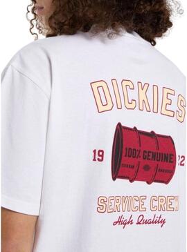 Maglietta Dickies Service Crew bianca per uomo