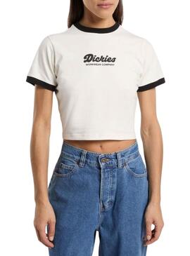 Maglietta Dickies Lewistown bianca da donna