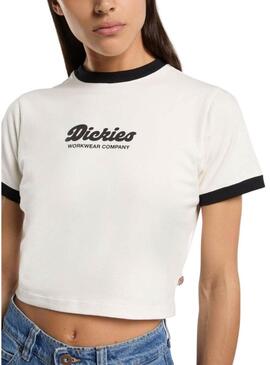 Maglietta Dickies Lewistown bianca da donna