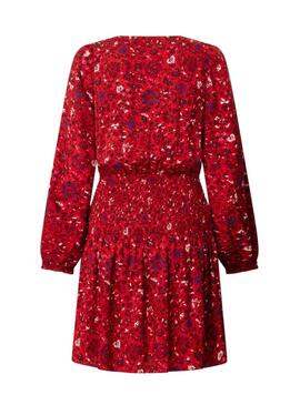 Abito Pepe Jeans Cecile rosso per donna