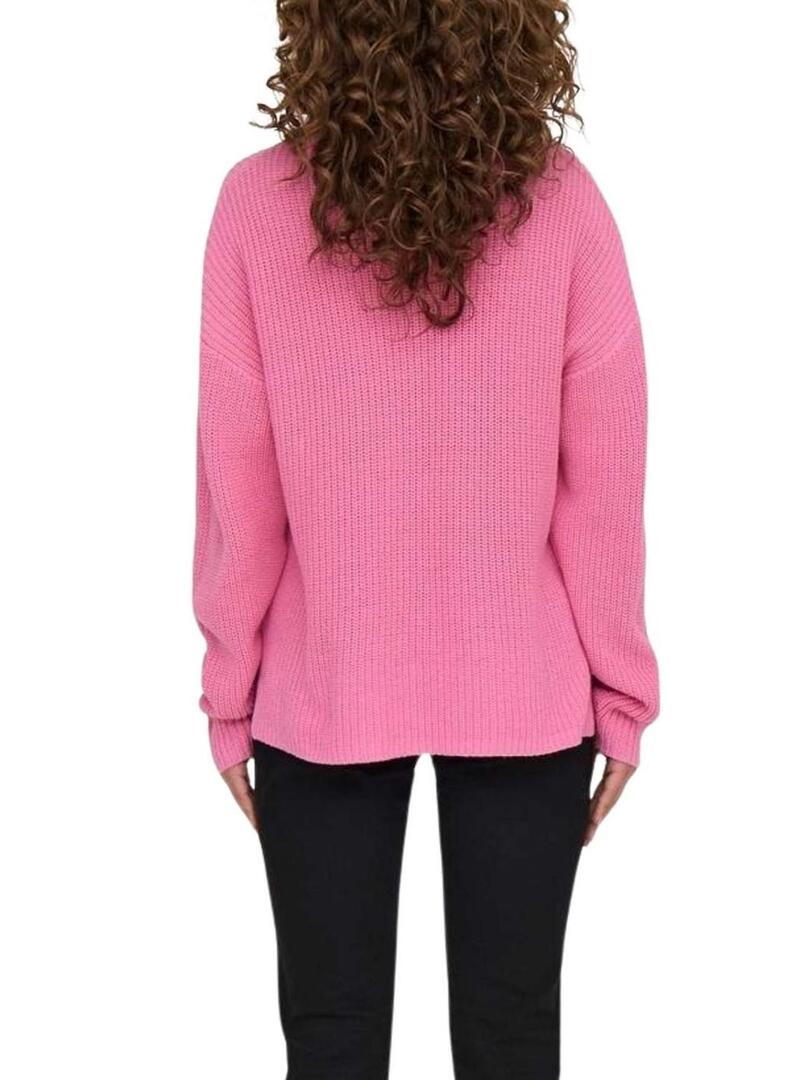 Maglia Only Lluna rosa per donna