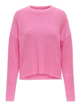 Maglia Only Lluna rosa per donna