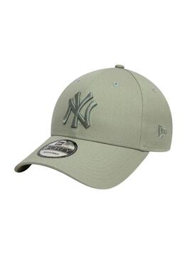 Cappello New Era Yankees verde per donna