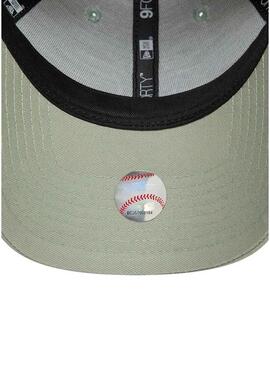 Cappello New Era Yankees verde per donna