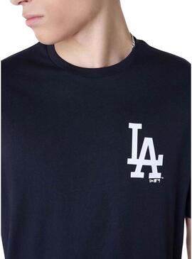 Maglietta New Era Dodgers blu scuro per uomo