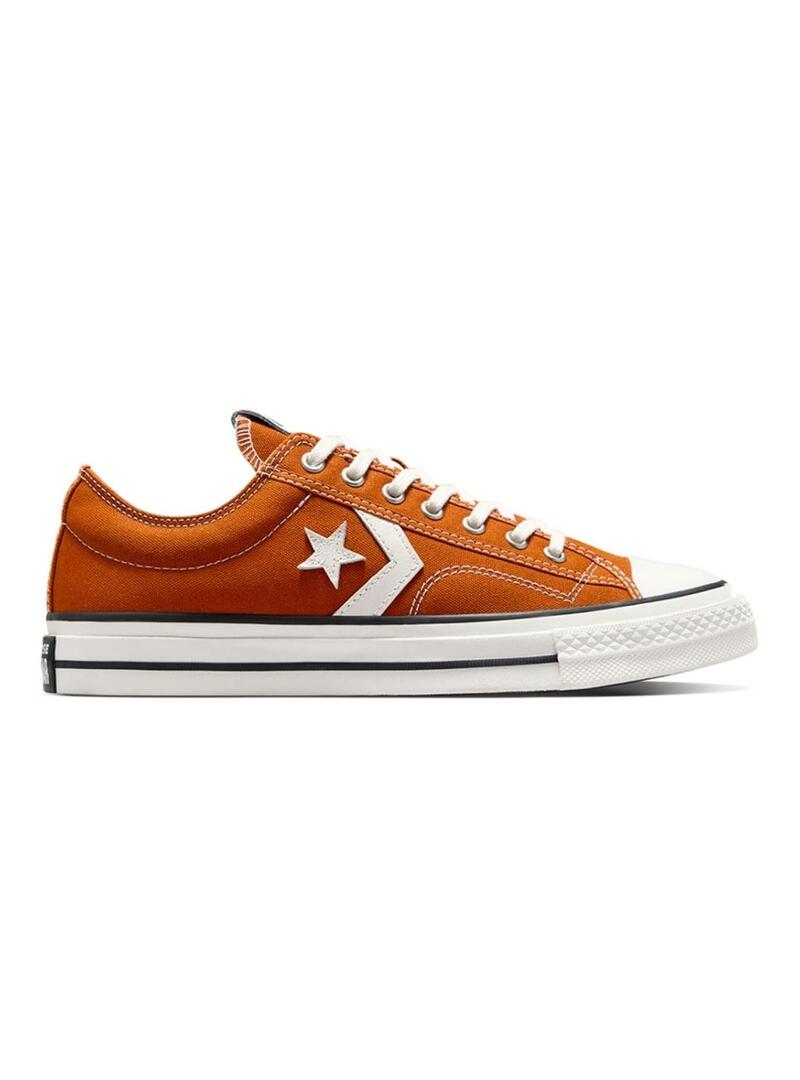 Sneakers Converse Star Player 76 mostarda per uomo