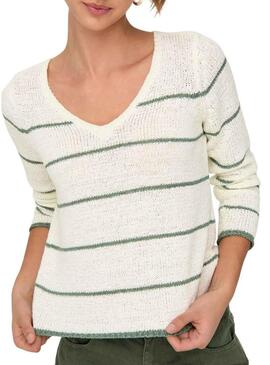 Maglia solo Gena beige per donna.