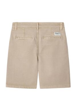 Bermuda Pepe Jeans beige per bambini