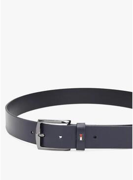 Cintura Tommy Hilfiger Denton blu navy per uomo