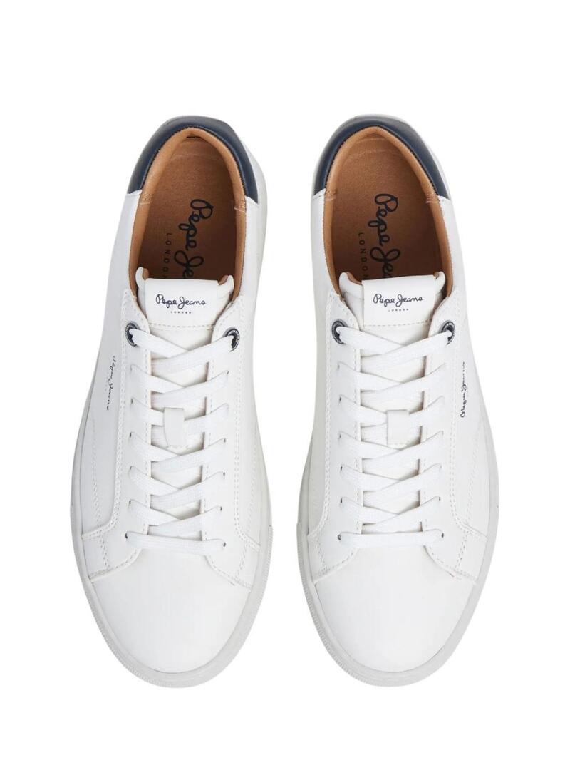 Scarpe Pepe Jeans Joe Basic bianche per uomo