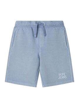 Bermuda Pepe Jeans Charles blu per bambino.