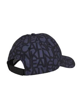 Cappello Calvin Klein Monologo blu scuro per bambina