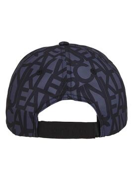 Cappello Calvin Klein Monologo blu scuro per bambina