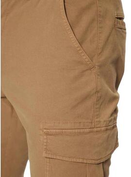 Pantaloni Tommy Jeans Austin color cammello per uomo