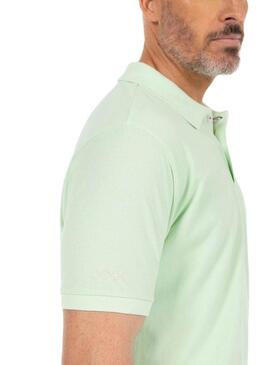 Polo El Pulpo Basic Verde per Uomo