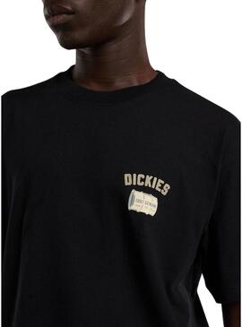 Maglietta Dickies Service nera per uomo.