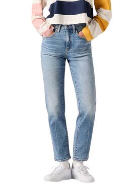 Jeans Levis 724 a vita alta dritti per donna.