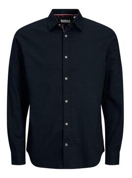 Camicia Jack and Jones Pierre navy per uomo