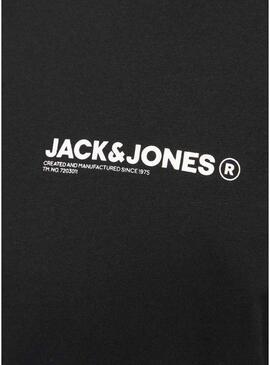 Maglietta Jack and Jones Hawaii nera per uomo