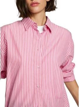 Camicia Pepe Jeans Charisma rosa per donna