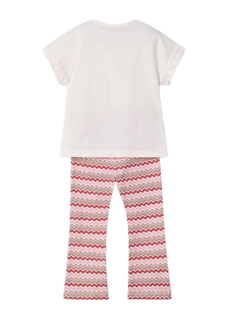 Set Mayoral legging flare e maglietta per bambina