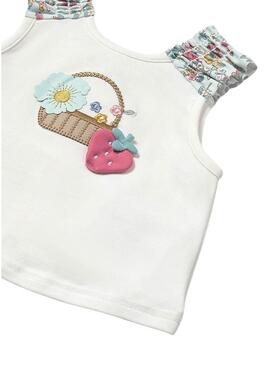 Set Mayoral 3 pezzi bagno fiori per bambini