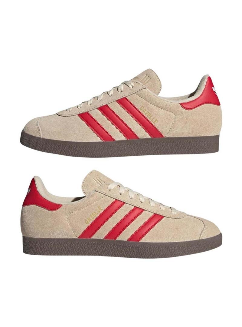 Sneakers Adidas Gazelle beige per uomo.