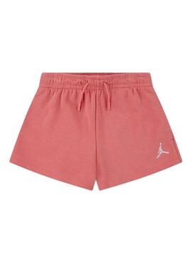 Shorts Jordan Brooklyn Essential rosa per ragazze.