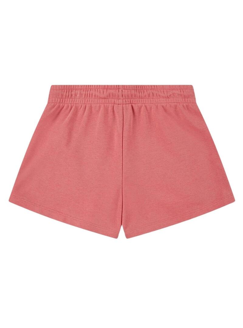 Shorts Jordan Brooklyn Essential rosa per ragazze.