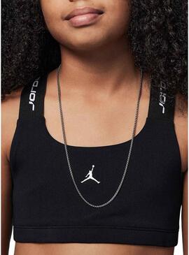 Top Jordan Bra Indy Dri-FIT nero per ragazze