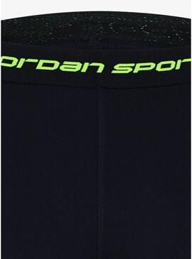 Leggings Jordan Sport Dri-Fit neri per bambina.