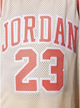 Maglietta Jordan Michael Jordan beige per bambina e bambino