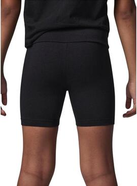 Shorts Jordan Essential bike neri per bambina