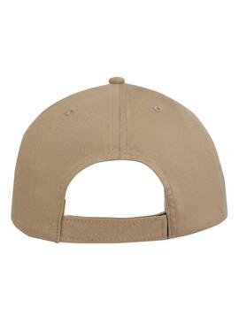 Cappello Tommy Jeans Linear beige per uomo e donna