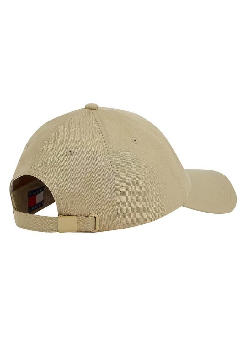 Cappello Tommy Jeans Heritage beige per uomo