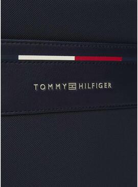 Borsa Tommy Hilfiger Foundation Mini blu marino per uomo