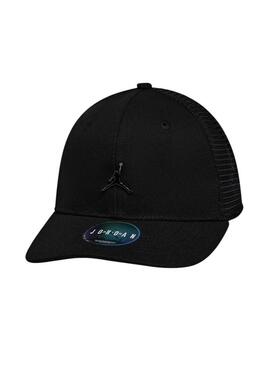 Cappello Jordan Metal Jumpman nero per uomo e donna.