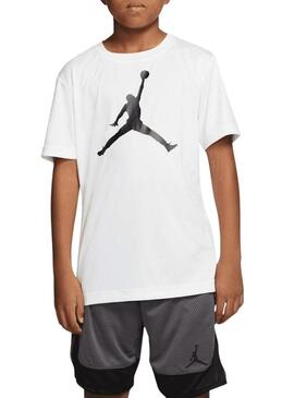 Maglietta Jordan Jumpman bianca per bambino