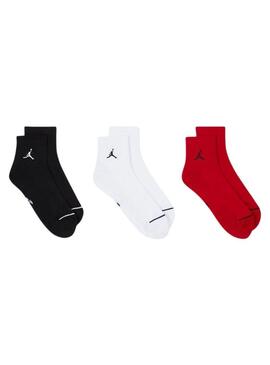 Pacco di 3 paia di calzini Junior Jordan Jumpman Crew multicolore per bambino e bambina