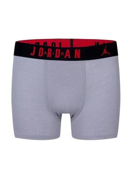 Pacco di tre boxer Jordan Flight Cotton multicolore per uomo