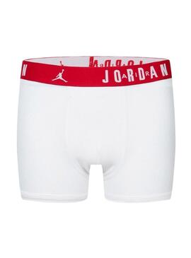 Pacco di tre boxer Jordan Flight Cotton multicolore per uomo