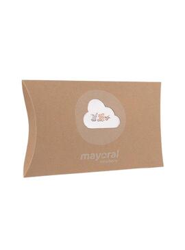 Set 3 pezzi Mayoral calzamaglia berretto beige neonato