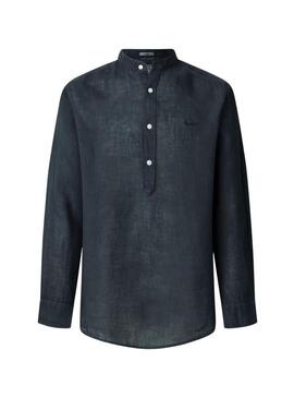 Maglietta Pepe Jeans Astor blu navy per uomo